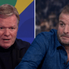 Ronald Koeman en Rafael van der Vaart na Duitsland - Nederland (1-0)