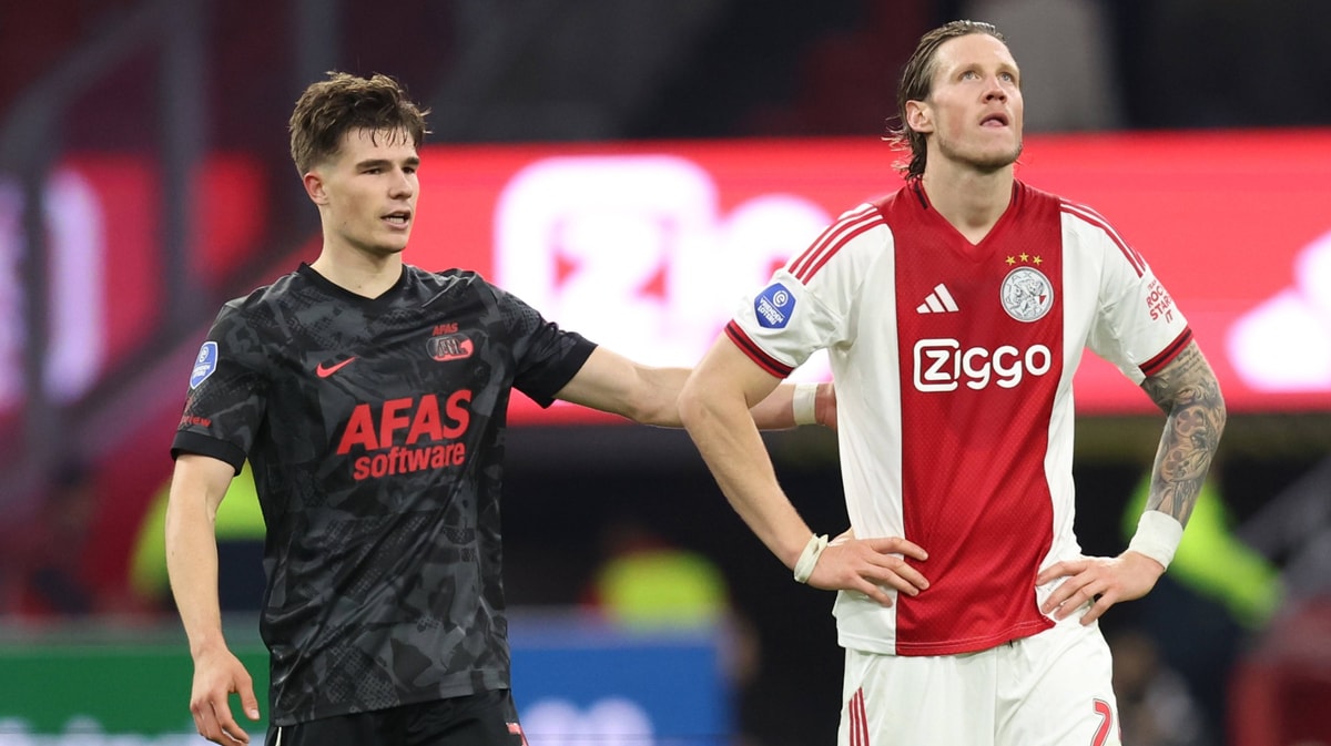 Wout Weghorst en Wouter Goes