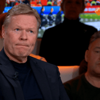Ronald Koeman blijft acht seconden stil