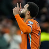 Memphis Depay scoort voor het Nederlands elftal