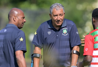 Henk ten Cate, bondscoach van Suriname