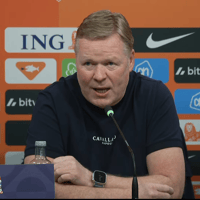 Ronald Koeman, bondscoach van het Nederlands elftal