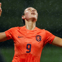 Fenna Kalma, speelster van de Oranje Leeuwinnen