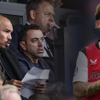 Nigel de Jong, Xavi Hernández en Luciano Valente