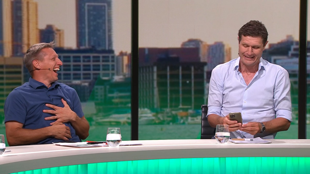 Wesley Sonck en Gert Verheyen bij Sporza