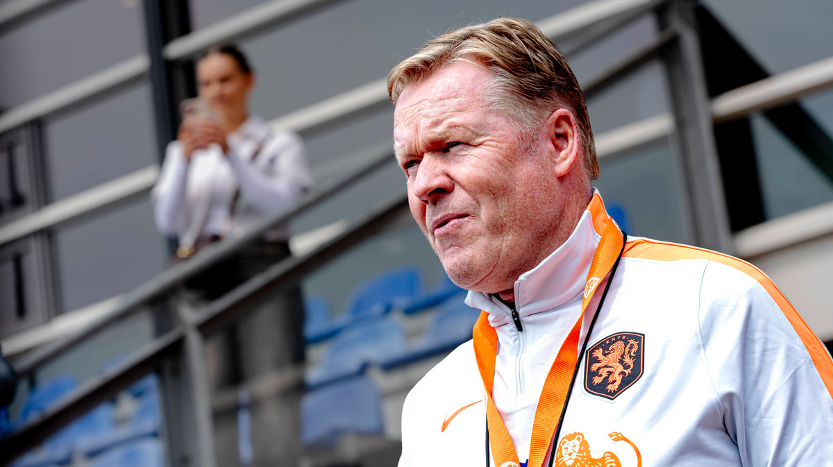 Ronald Koeman, bondscoach van het Nederlands elftal