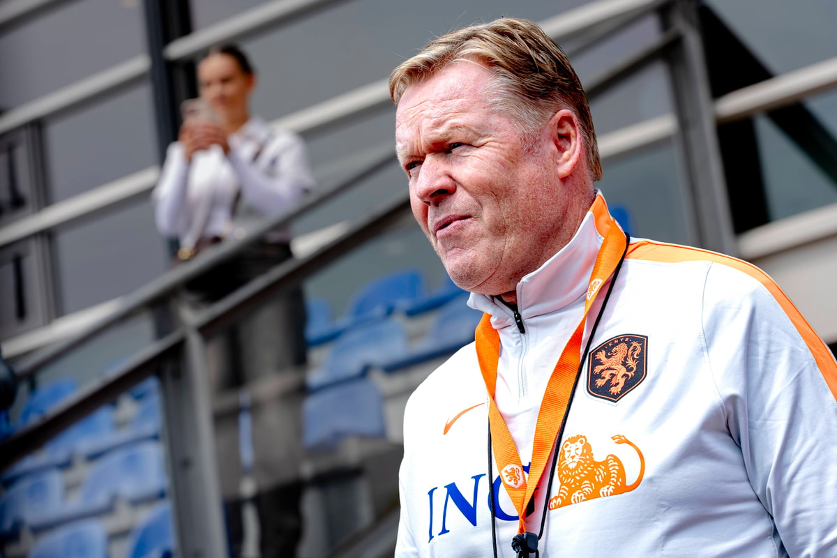 Ronald Koeman, bondscoach van het Nederlands elftal