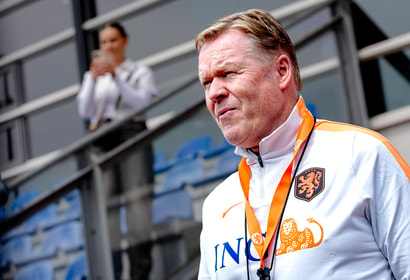 Ronald Koeman, bondscoach van het Nederlands elftal