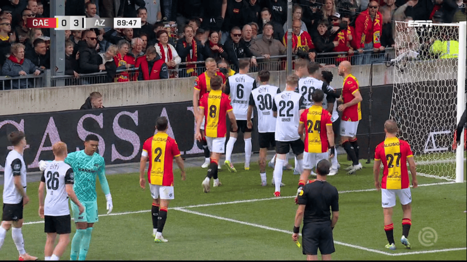 De vlam in de pan bij Go Ahead Eagles - AZ