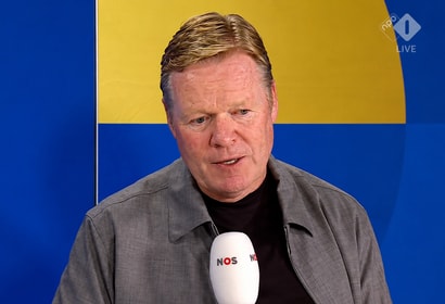 Ronald Koeman, bondscoach van het Nederlands elftal