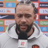Memphis Depay in gesprek met ESPN