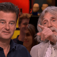 Wilfred Genee en Johan Derksen in Vandaag Inside Oranje