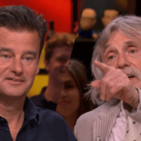 Wilfred Genee en Johan Derksen in Vandaag Inside Oranje