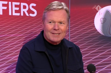 Ronald Koeman, bondscoach van het Nederlands elftal