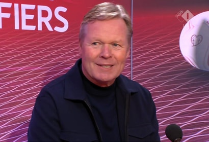 Ronald Koeman, bondscoach van het Nederlands elftal