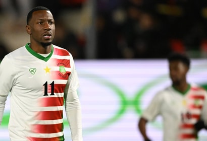 Sheraldo Becker in actie voor Suriname