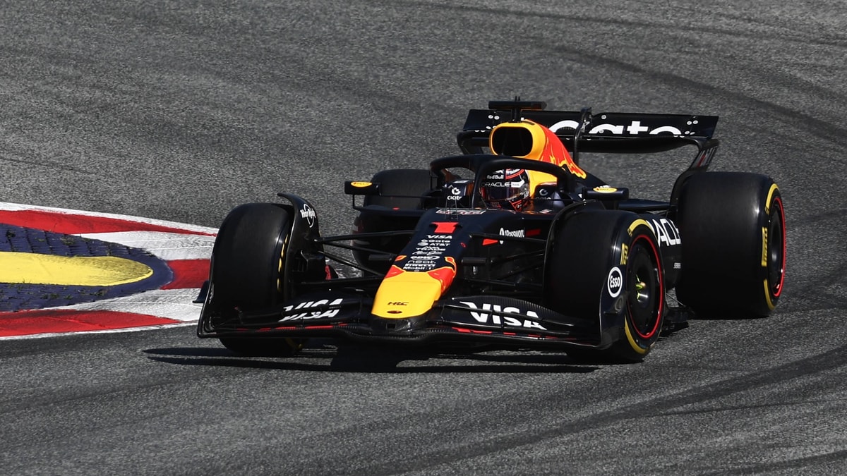 Max Verstappen in de RB21