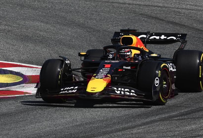 Max Verstappen in de RB21