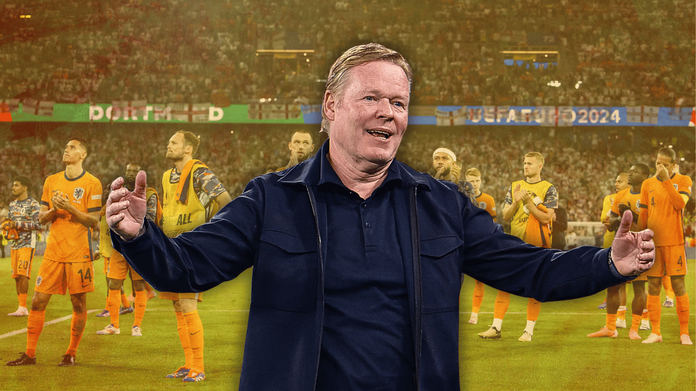 Ronald Koeman, bondscoach van het Nederlands elftal