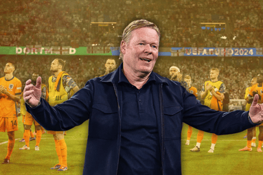 Ronald Koeman, bondscoach van het Nederlands elftal