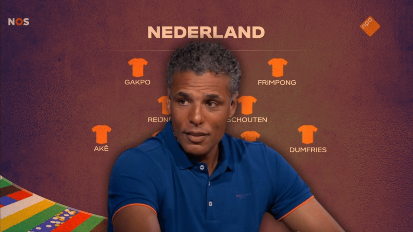 Pierre van Hooijdonk, analist van de NOS