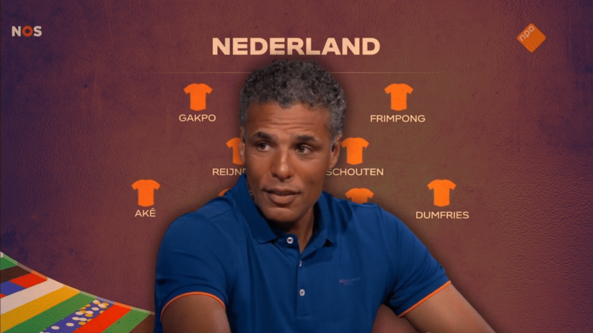 Pierre van Hooijdonk, analist van de NOS