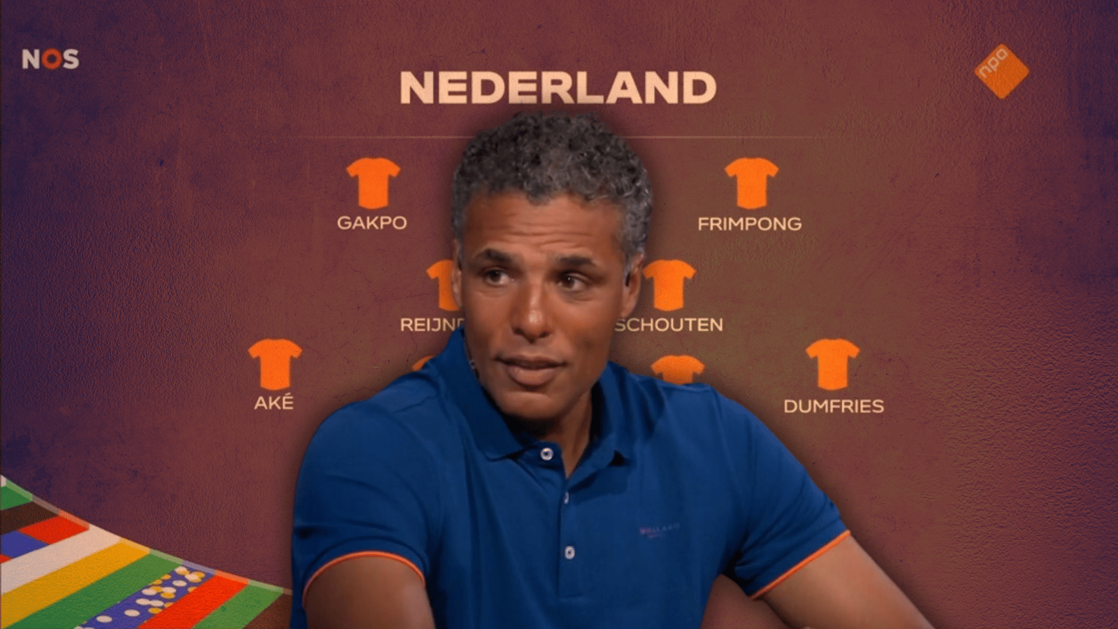 Pierre van Hooijdonk, analist van de NOS