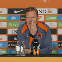 Ronald Koeman, bondscoach van het Nederlands elftal