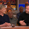 Wim Kieft en Rafael van der Vaart bij Studio Voetbal