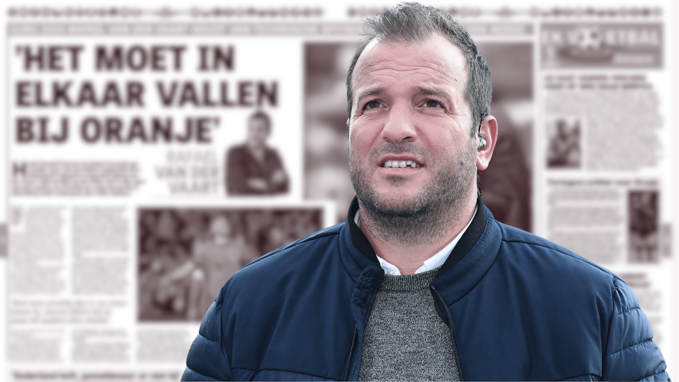 Rafael van der Vaart, oud-voetballer en analist van de NOS