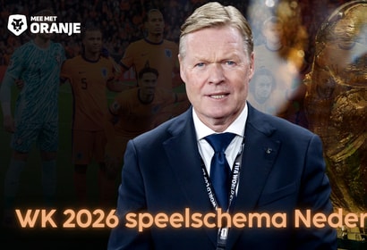 WK 2026 speelschema Nederland