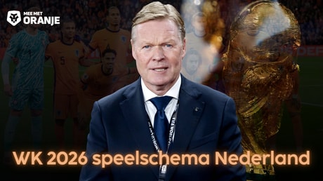 WK 2026 speelschema Nederland