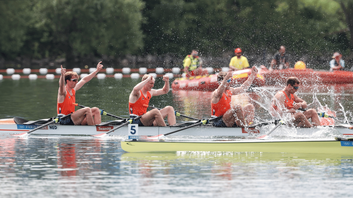 Dubbel-vier, roeien, TeamNL, Olympische Spelen, Parijs 2024