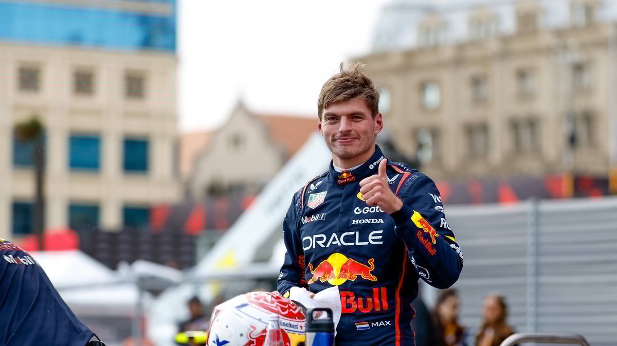 Max Verstappen in Bakoe