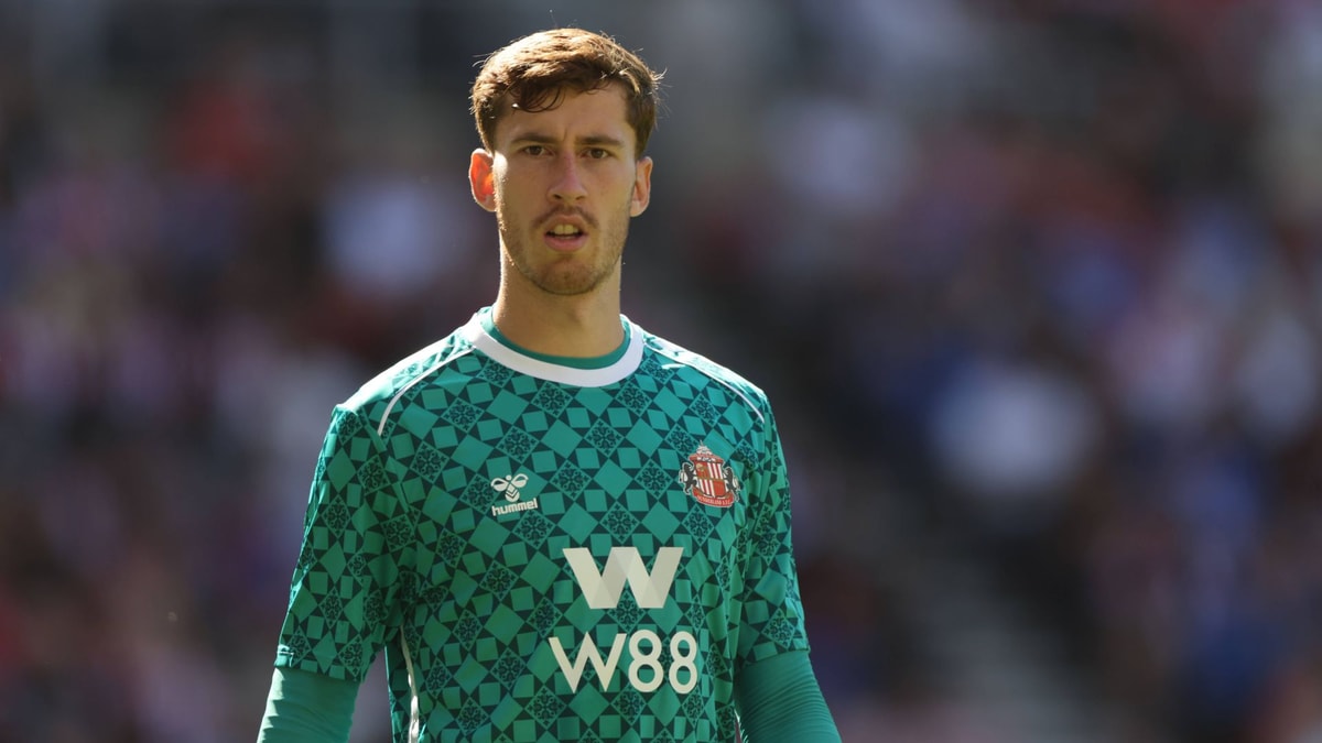 Robin Roefs in actie voor Sunderland