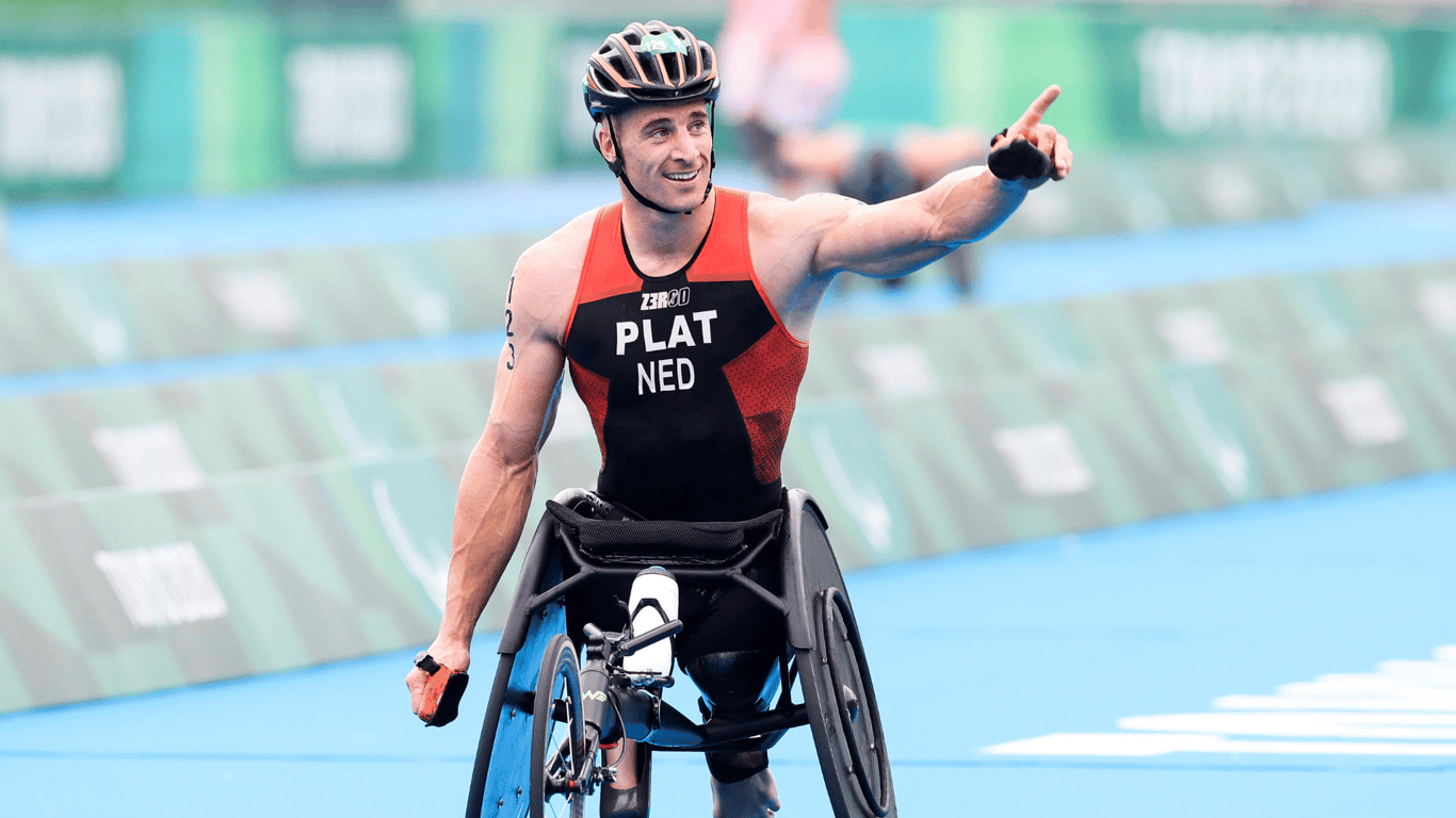 Jetze Plat, Geert Schipper, triatlon, Paralympische Spelen, atletiek, goud, TeamNL