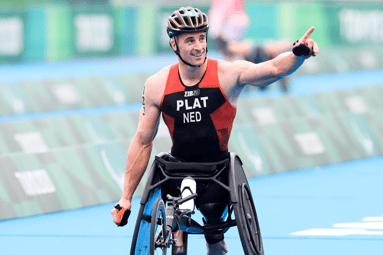 Jetze Plat, Geert Schipper, triatlon, Paralympische Spelen, atletiek, goud, TeamNL