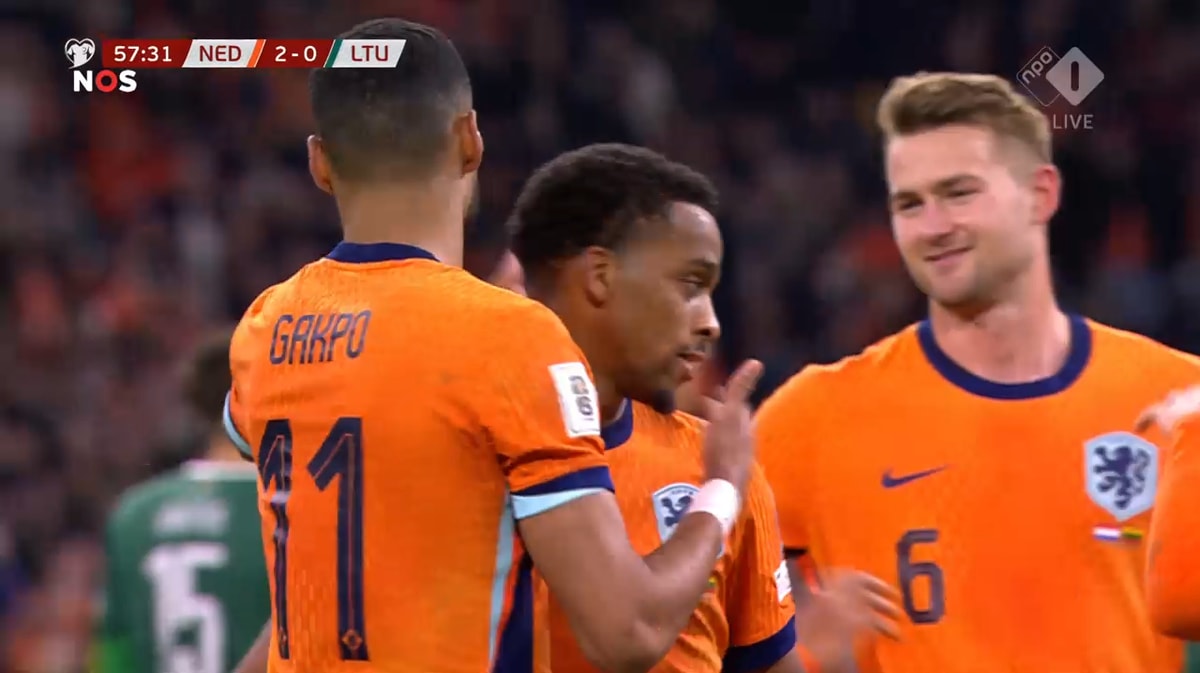 Cody Gakpo scoort voor Oranje