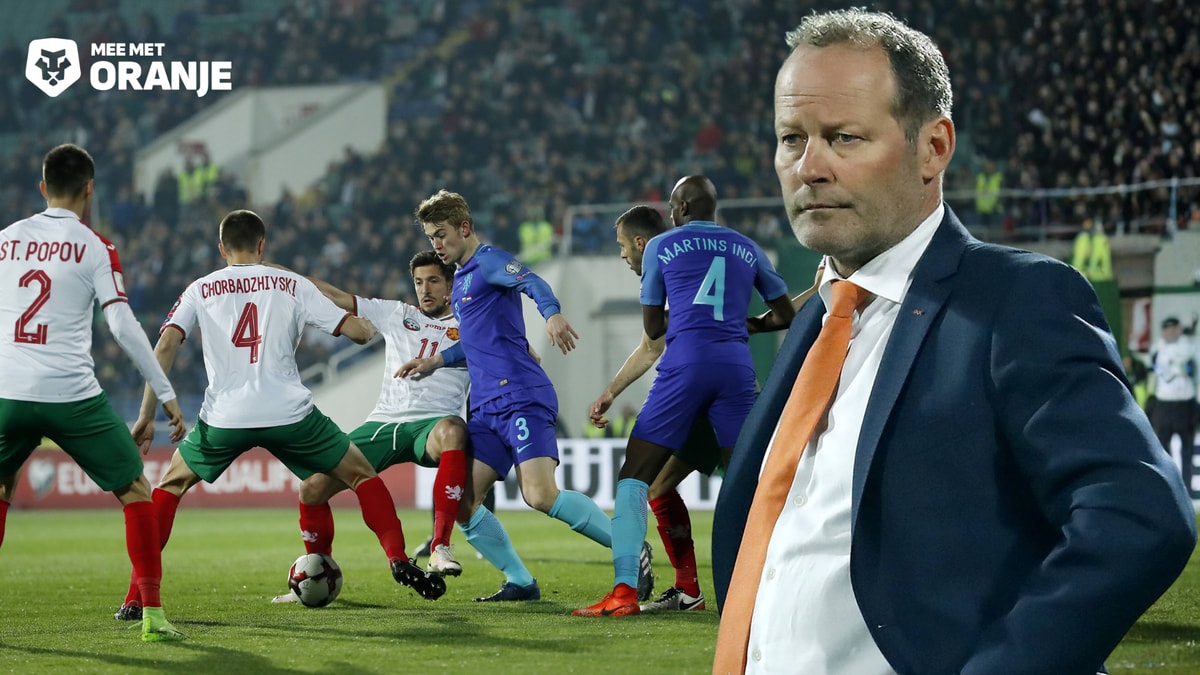Danny Blind werd na een 2-0 nederlaag tegen Bulgarije ontslagen als bondscoach van Nederland