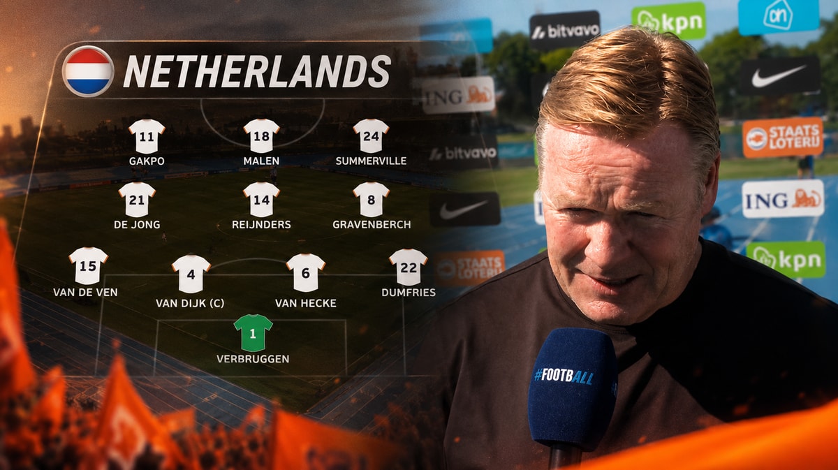 Ronald Koeman, bondscoach van het Nederlands elftal