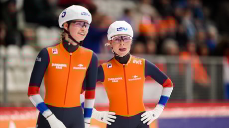 Bente Kerkhoff (links) en Marijke Groenewoud