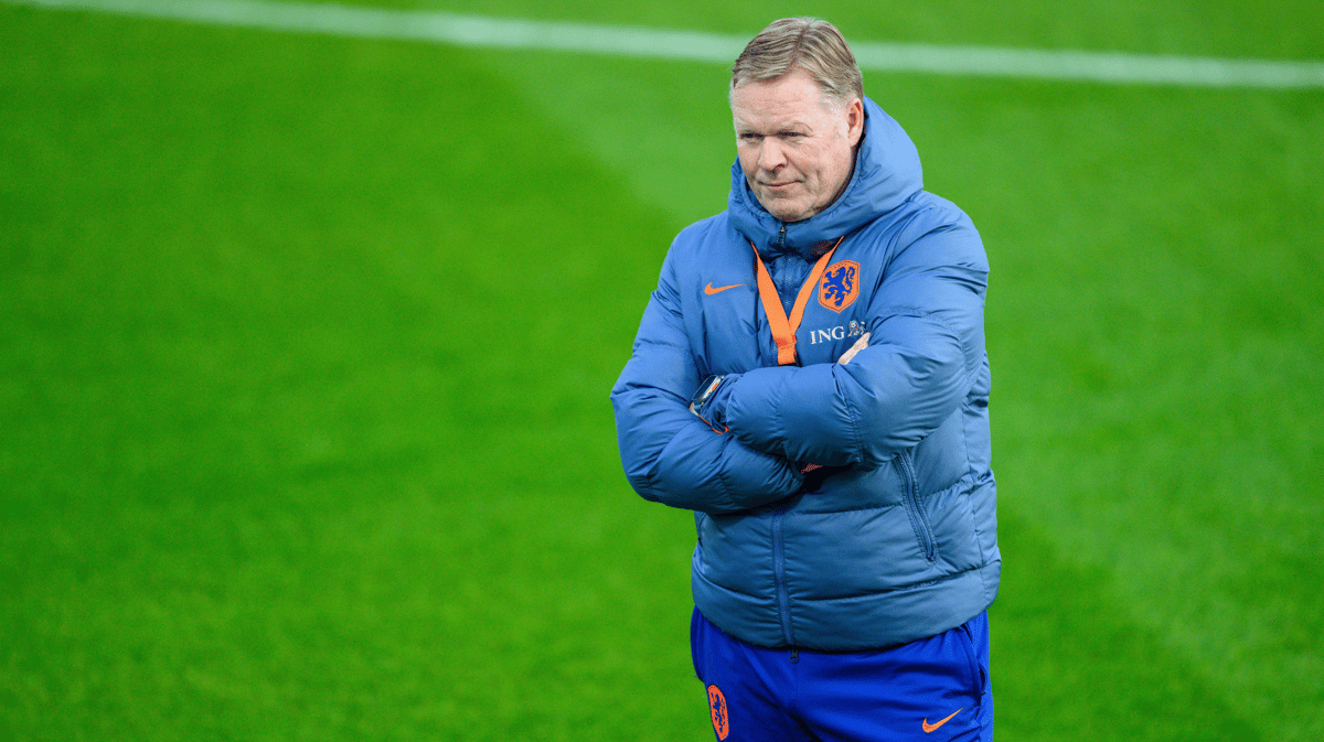 Bondscoach Ronald Koeman