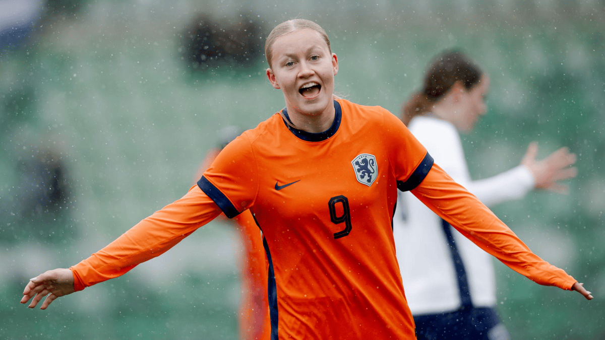 Ranneke Derks scoorde twee keer