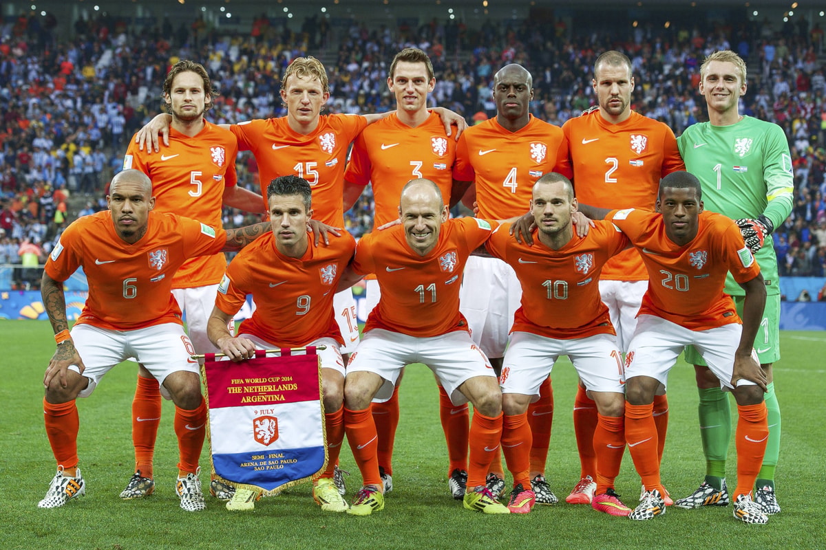 Het Nederlands elftal op het WK 2014