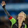 Schaatser Tim Prins wint de 1000 meter bij het WCKT in Thialf