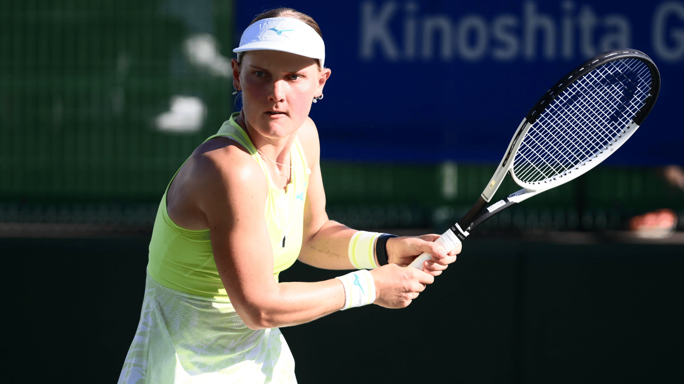 Suzan Lamens won vorig jaar het WTA-toernooi van Osaka