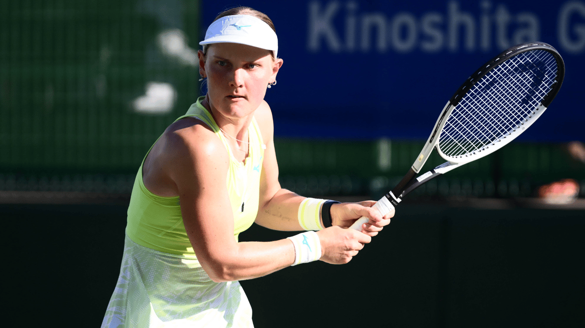 Suzan Lamens won vorig jaar het WTA-toernooi van Osaka