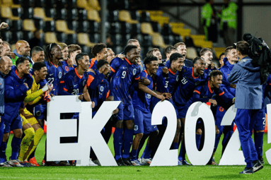 Jong Oranje heeft zich voor het EK Onder 21 van volgend jaar geplaatst.