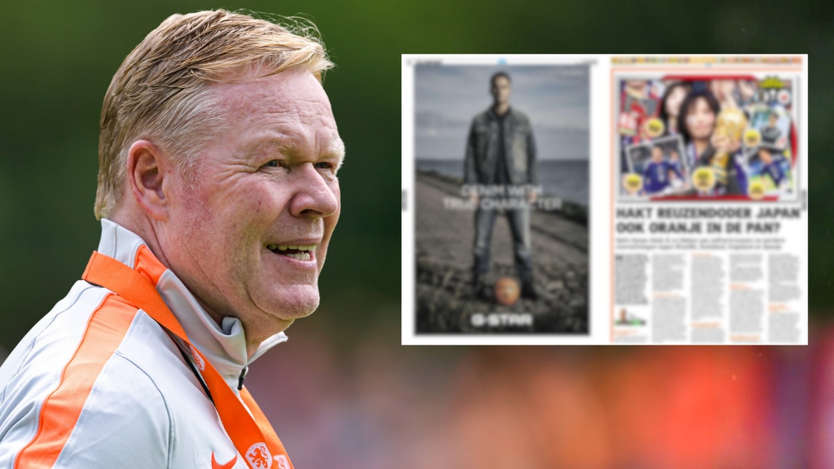 Joey Veerman provoceert Ronald Koeman met paginagrote advertentie in De Telegraaf