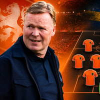 Opstelling Nederland - Zweden
